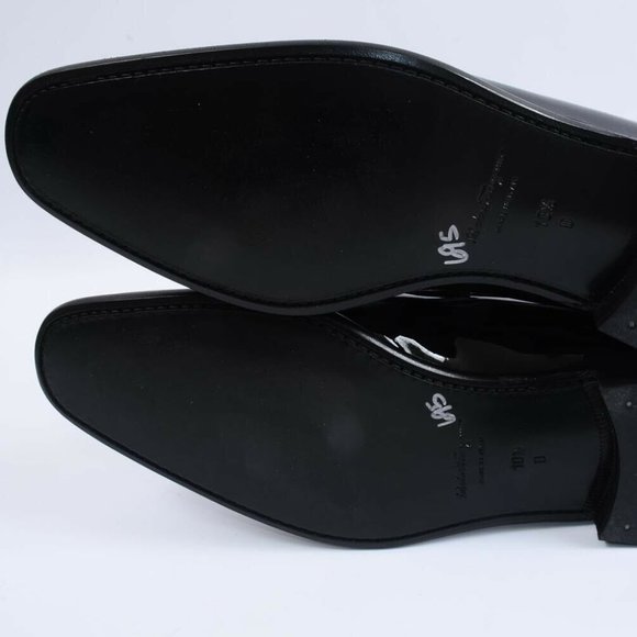 Salvatore Ferragamo Antone patent grosgrain loafer main image 9